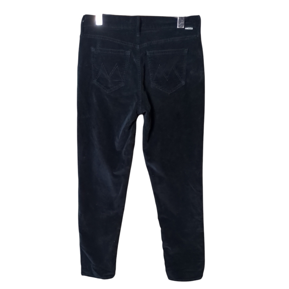 Mother "The Dropout" Corduroy Jeans In Deep Blue Size 25 - Picture 2 of 11
